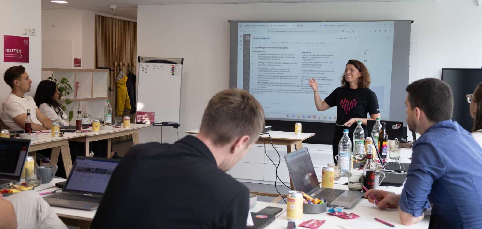 Teilnehmende beim KI Co-Creation Workshop in Bamberg