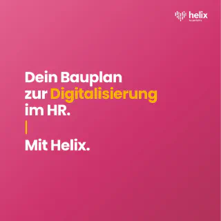 Titelbild der allgemeinen Helix Broschüre